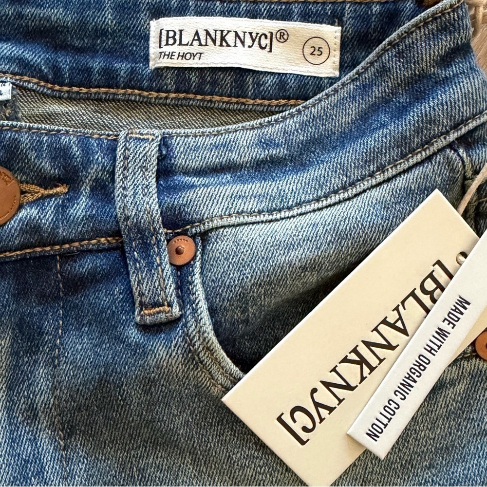 Blank NYC x REVOLVE The Hoyt High Rise Mini Flare Heans NWT SZ 25 - Picture 7 of 7